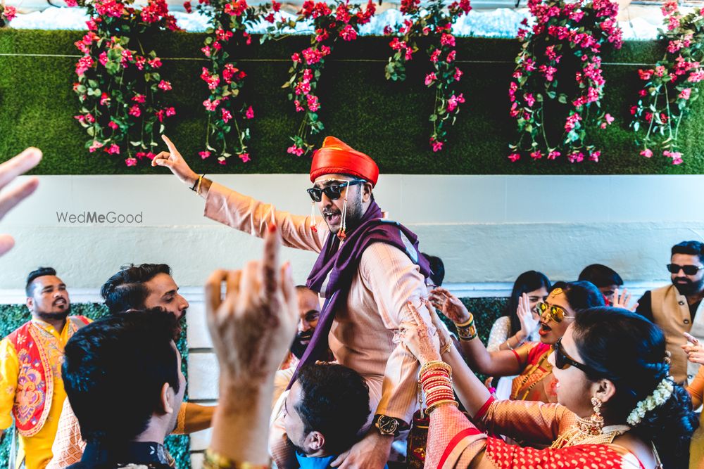 Photo From Maharashtrian Wedding ceremony of Courtney & Adwait - By KOMO Studios