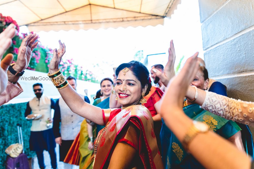 Photo From Maharashtrian Wedding ceremony of Courtney & Adwait - By KOMO Studios