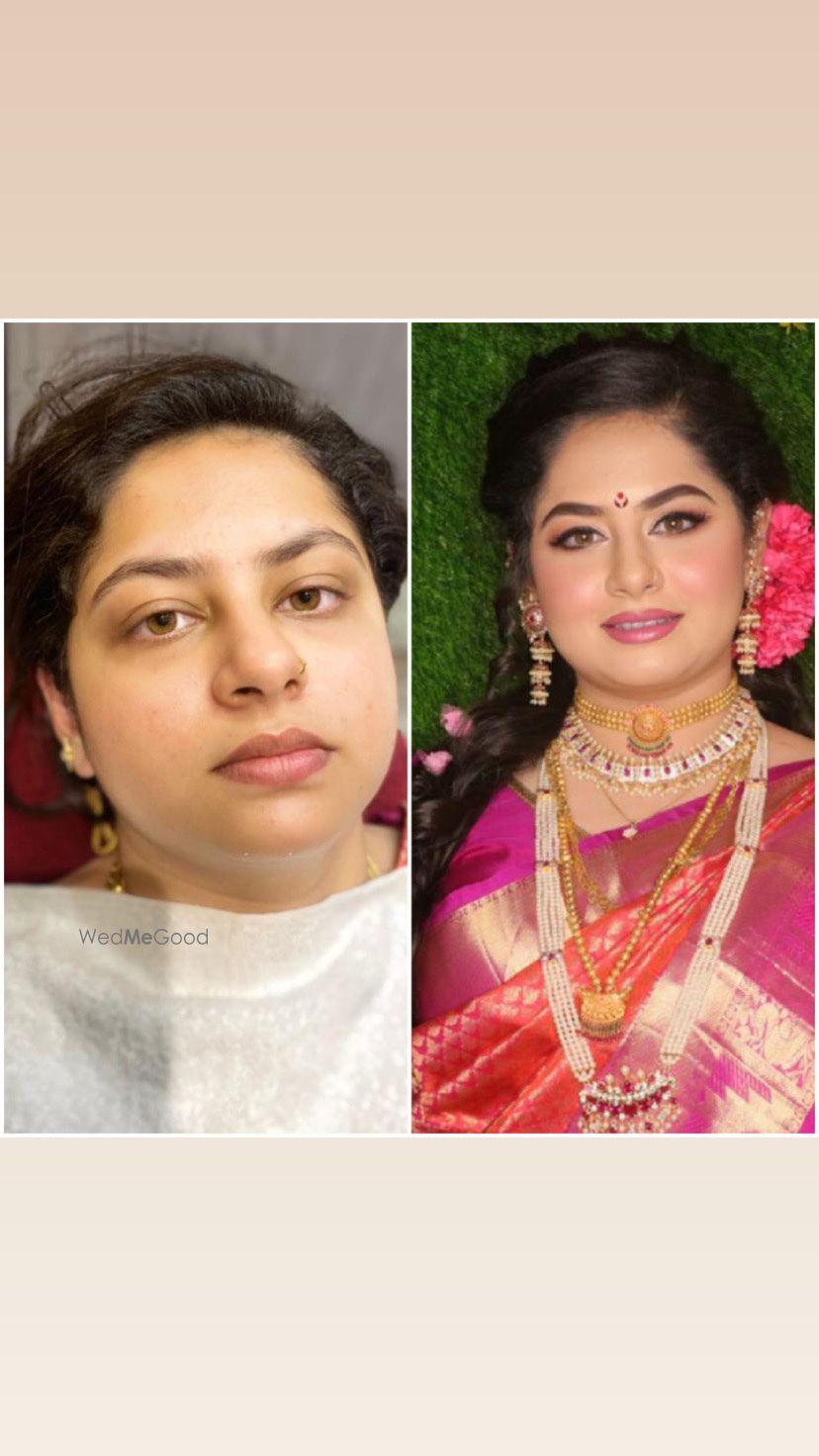 Photo From MAGIC OF MAKEUP (before & after )  - By Gleam By Divya