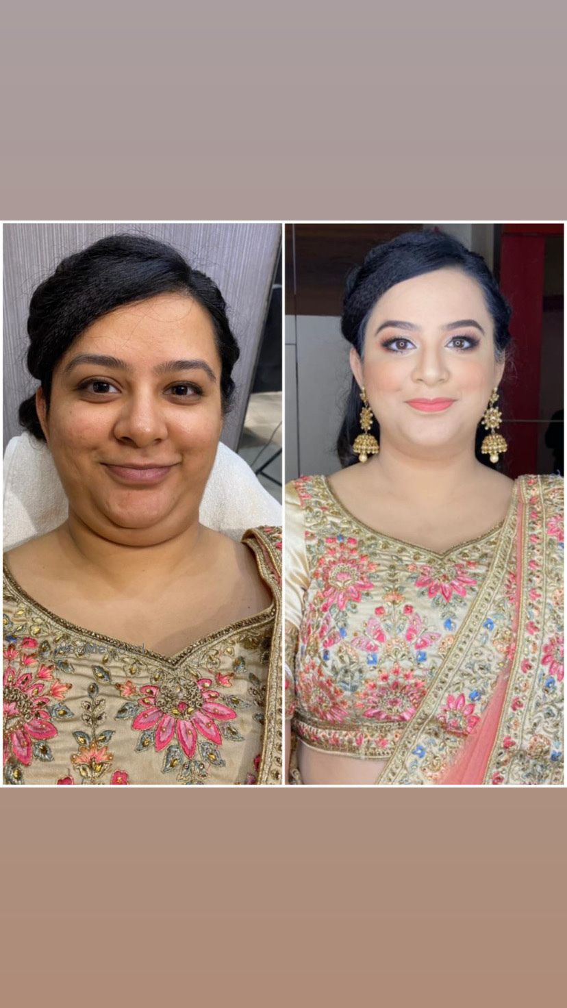 Photo From MAGIC OF MAKEUP (before & after )  - By Gleam By Divya