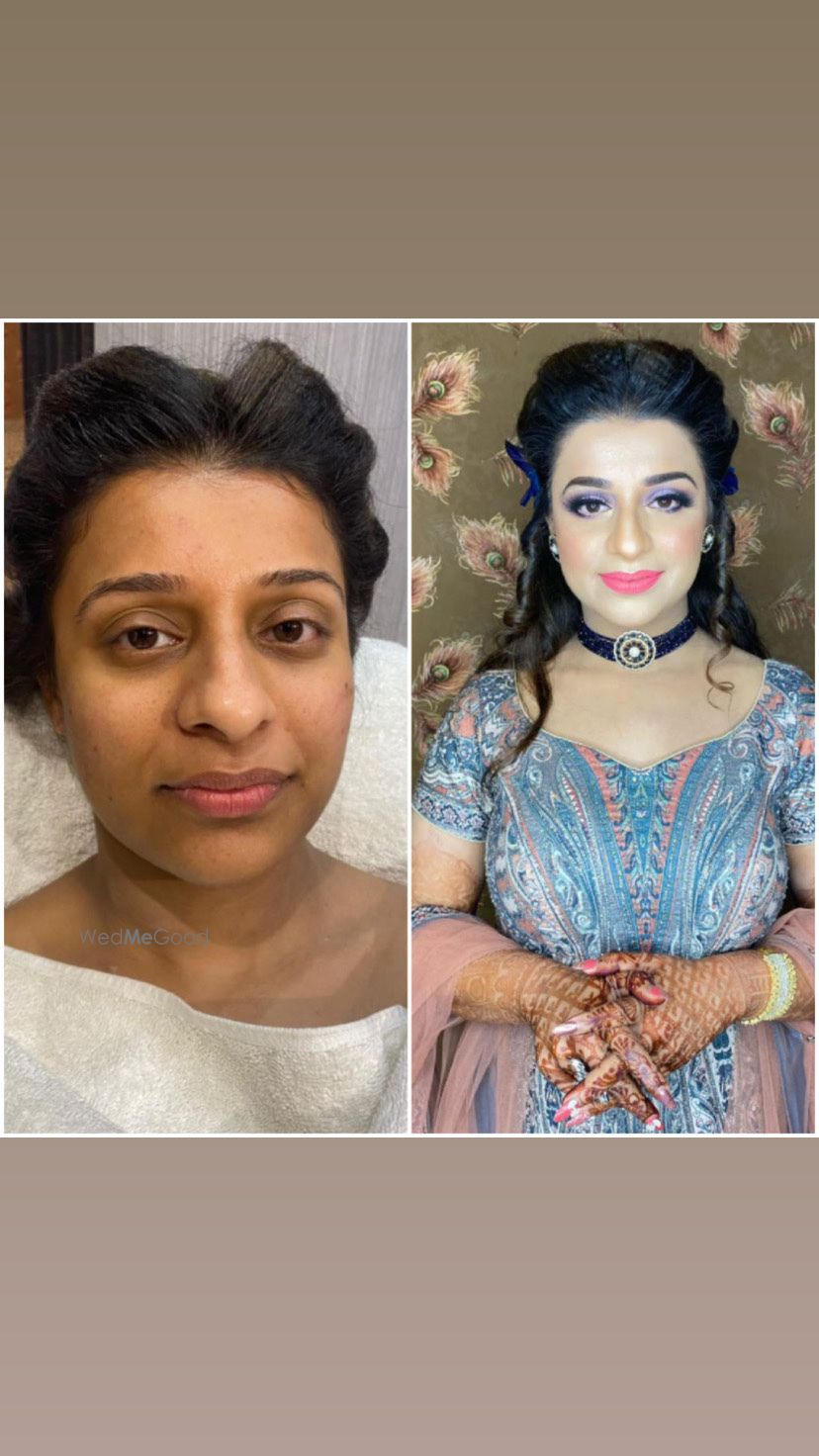 Photo From MAGIC OF MAKEUP (before & after )  - By Gleam By Divya