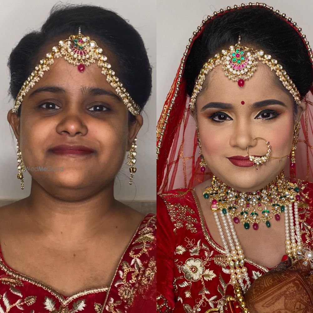 Photo From MAGIC OF MAKEUP (before & after )  - By Gleam By Divya