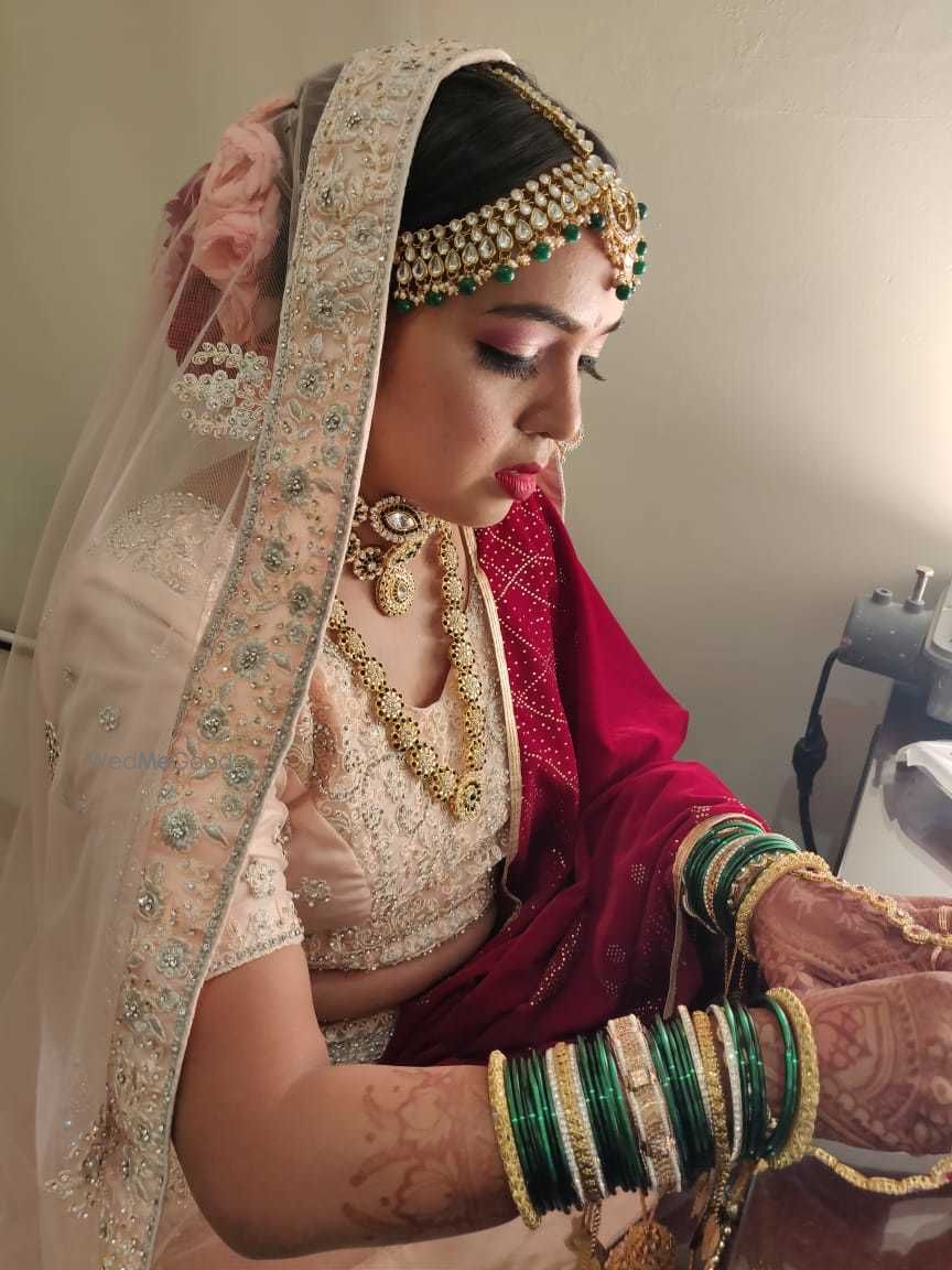 Photo From beautiful bride from Orchha - By Sandhya The Makeup Artist