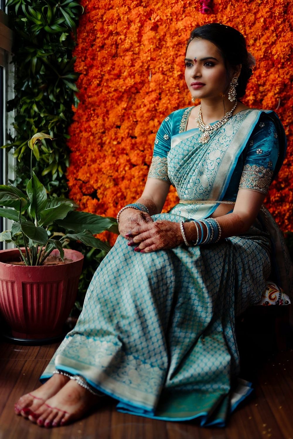 Photo From Bride Jyothi's Elegant Wedding - By For the Love of Makeup By Pragna