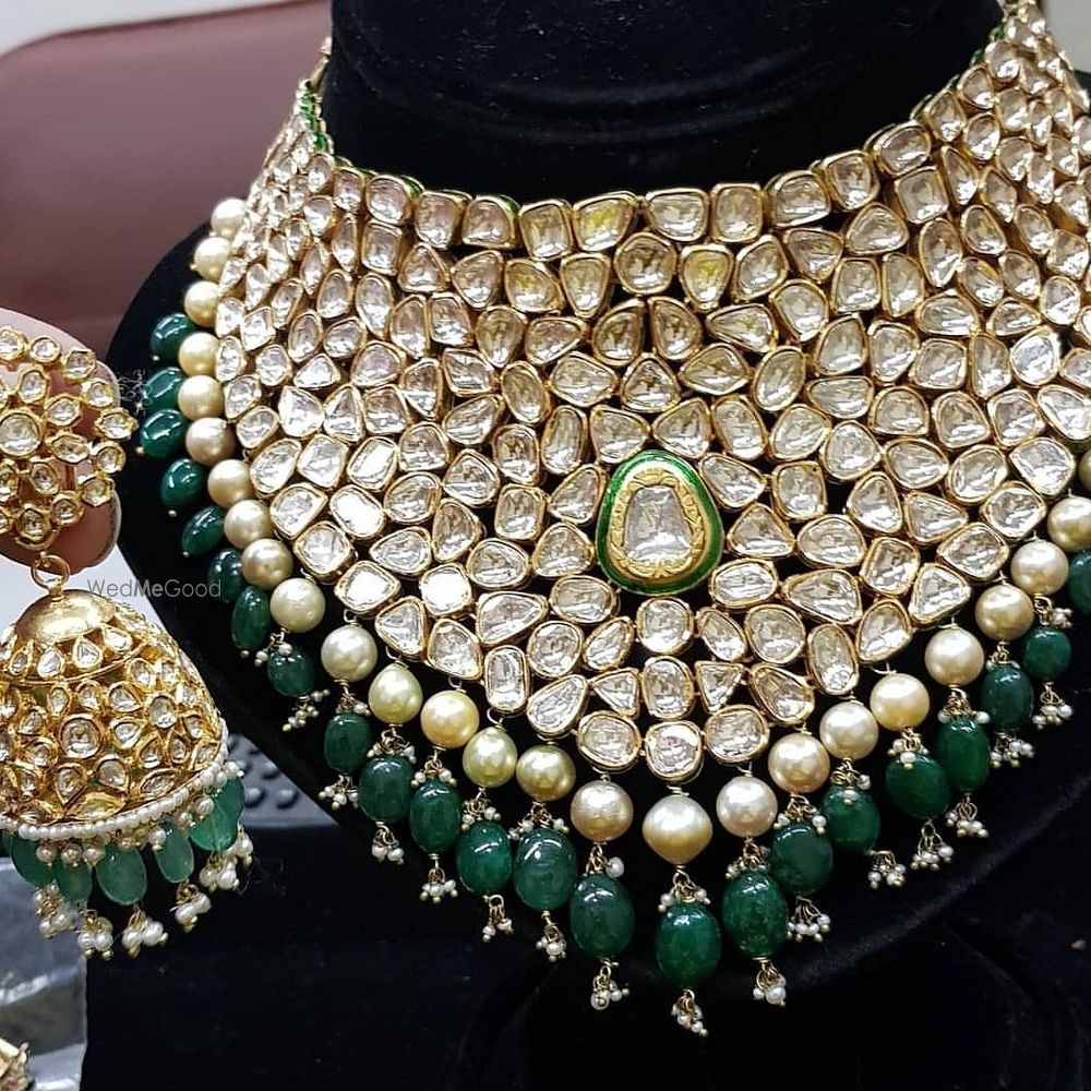 Photo From gold kundan jewellery - By Maa Karni Kundan Art
