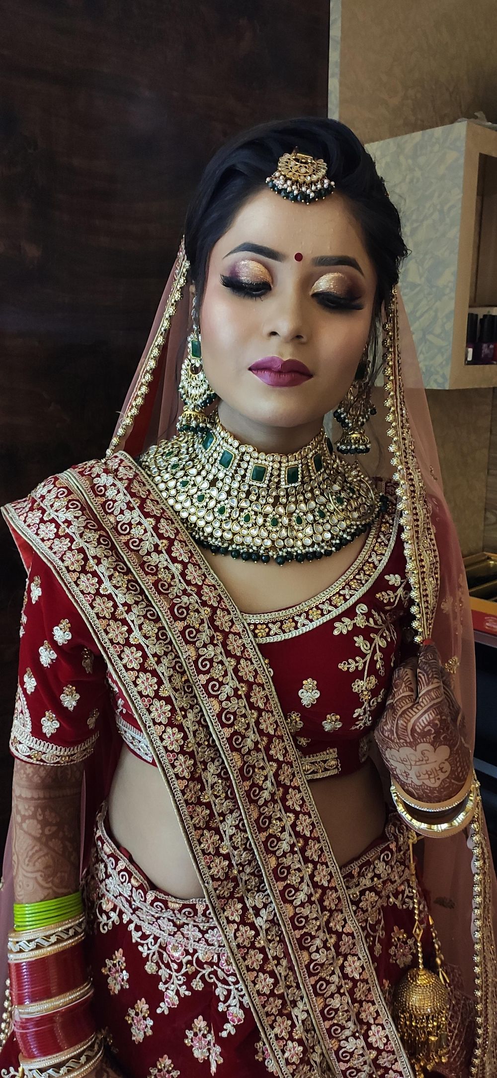 Photo From Aarushi (HD bridal makeup) - By Heena Batra Makeovers