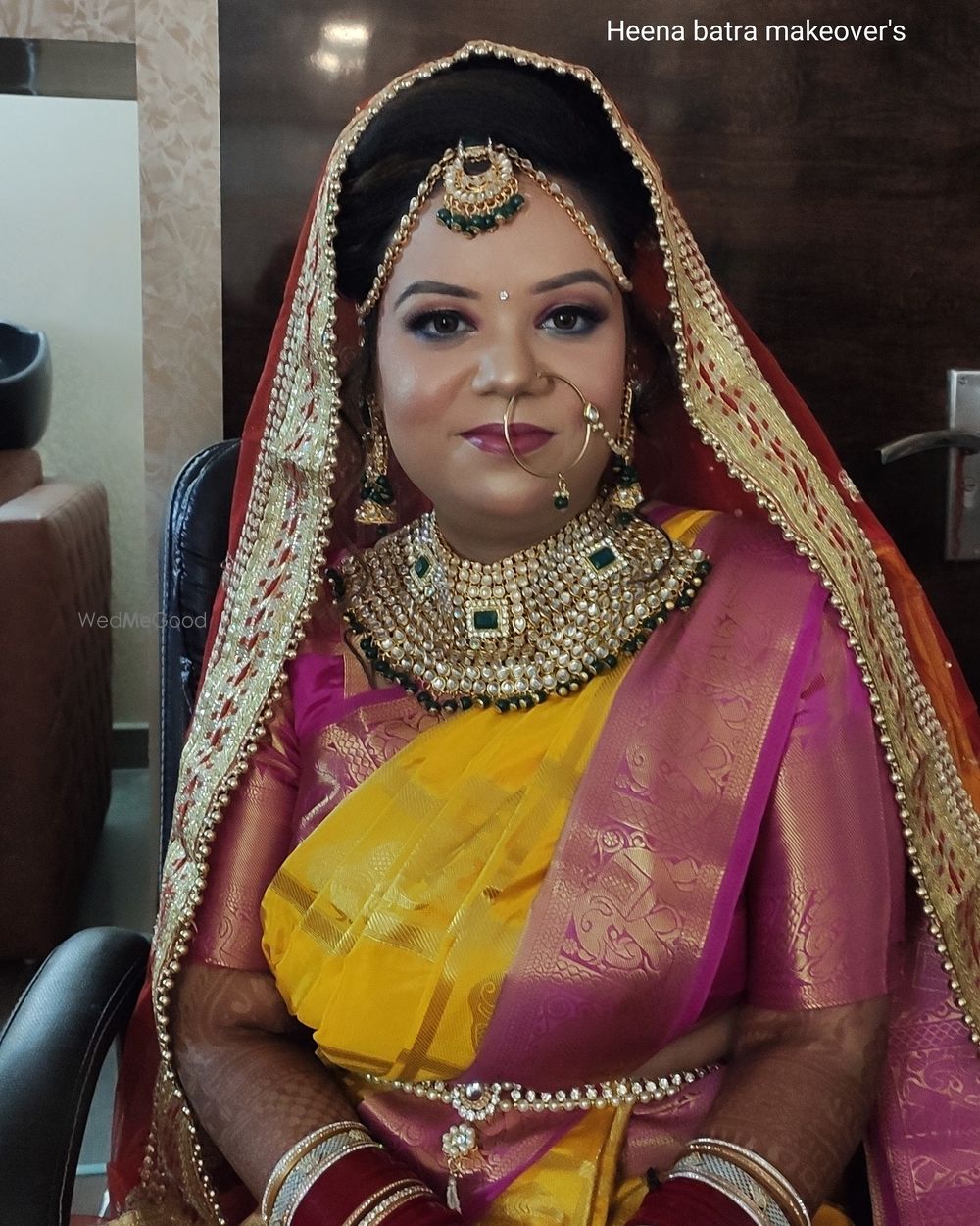 Photo From shivaani (Hd Bridal makeup) day wedding make up - By Heena Batra Makeovers