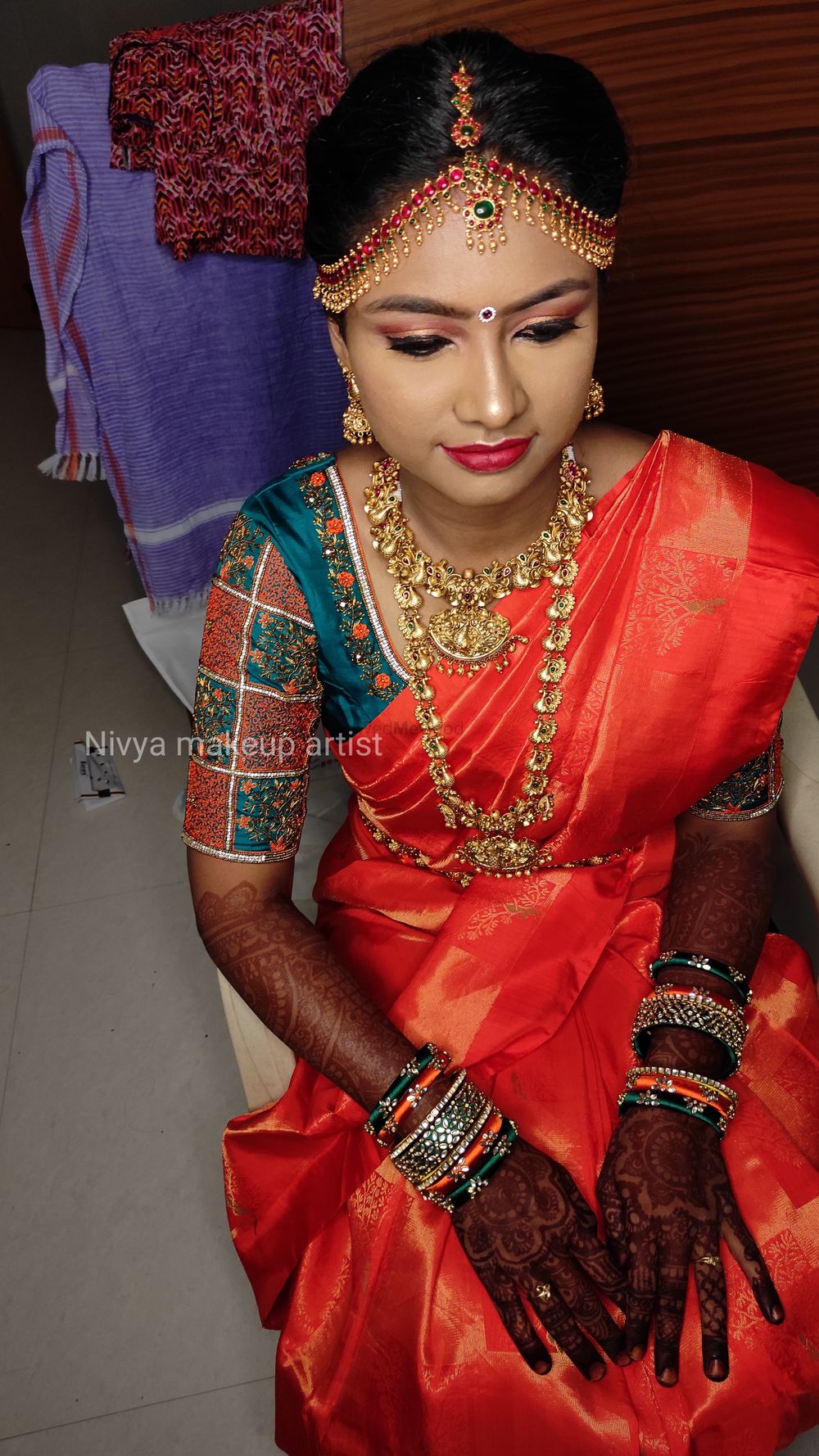 Photo From Muhurtham makeup for dusky bride - By Nivya Makeup Artist