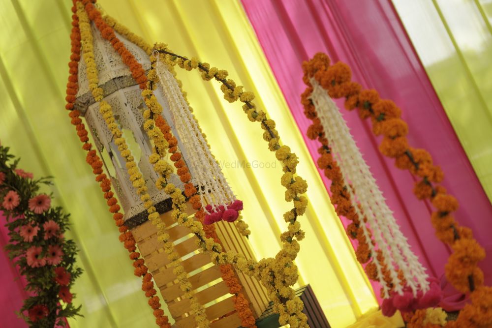 Photo From Haldi Theme Decor at Lake View Resort Jodhpur - By Shahiparinaya Event Planner 