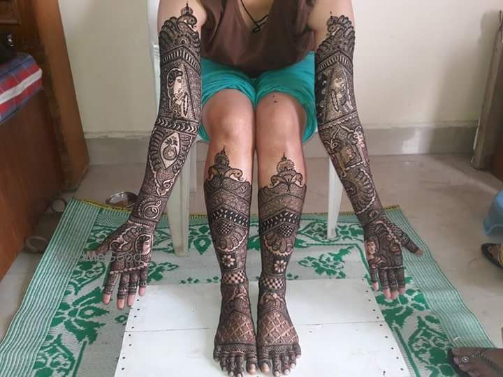 Photo From Bridal mehndi designs - By Sanjay Mehendi Art