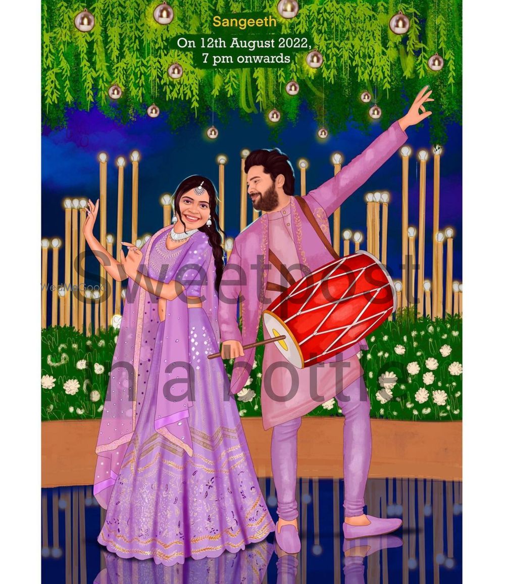 Photo From Caricature invitations - By Sweetpost in a Bottle