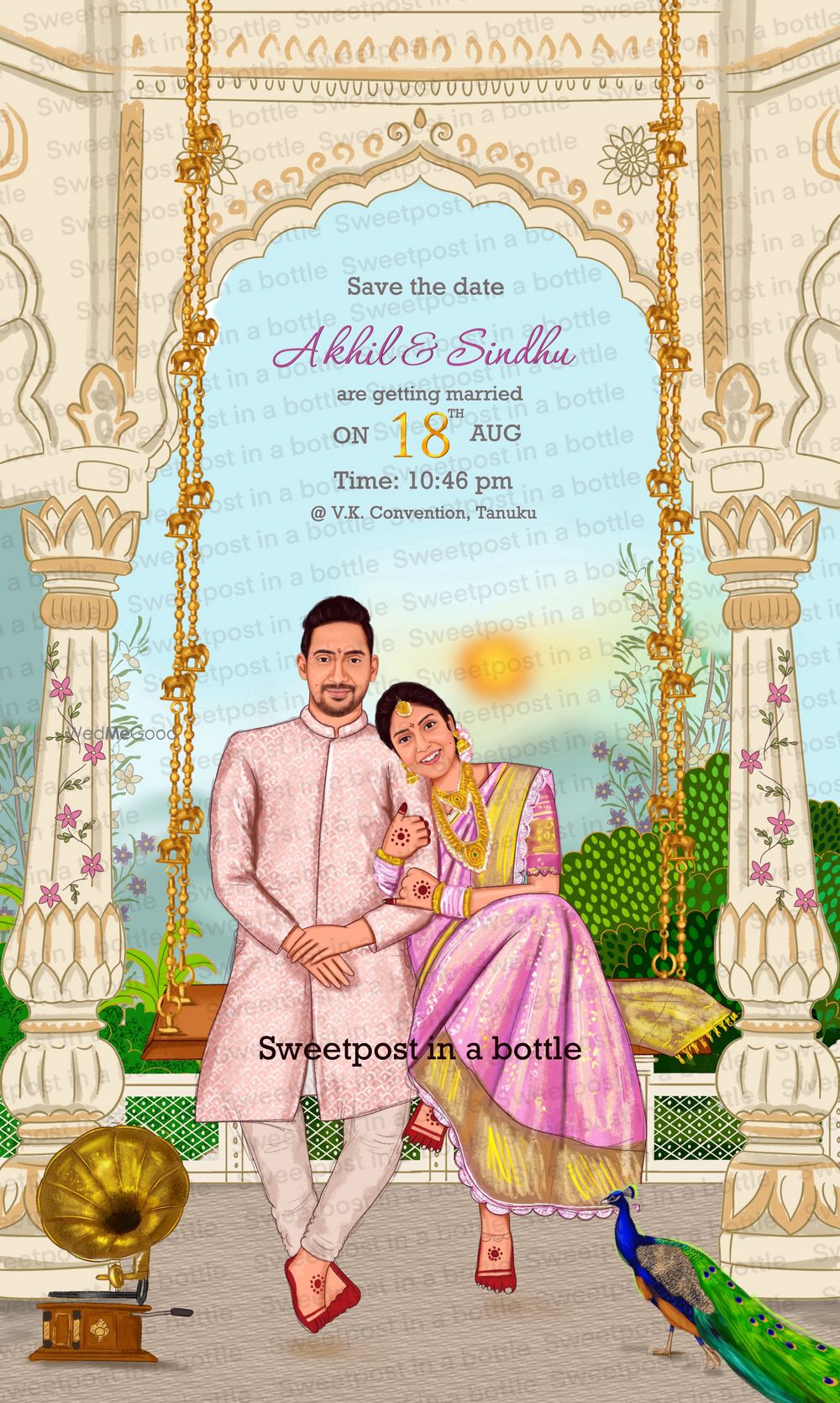 Photo From Caricature invitations - By Sweetpost in a Bottle
