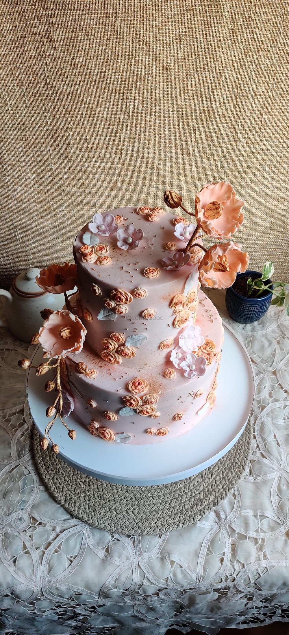 Photo From Florentine Floral Cake - By Nicky's Cafe and Fine Pastries