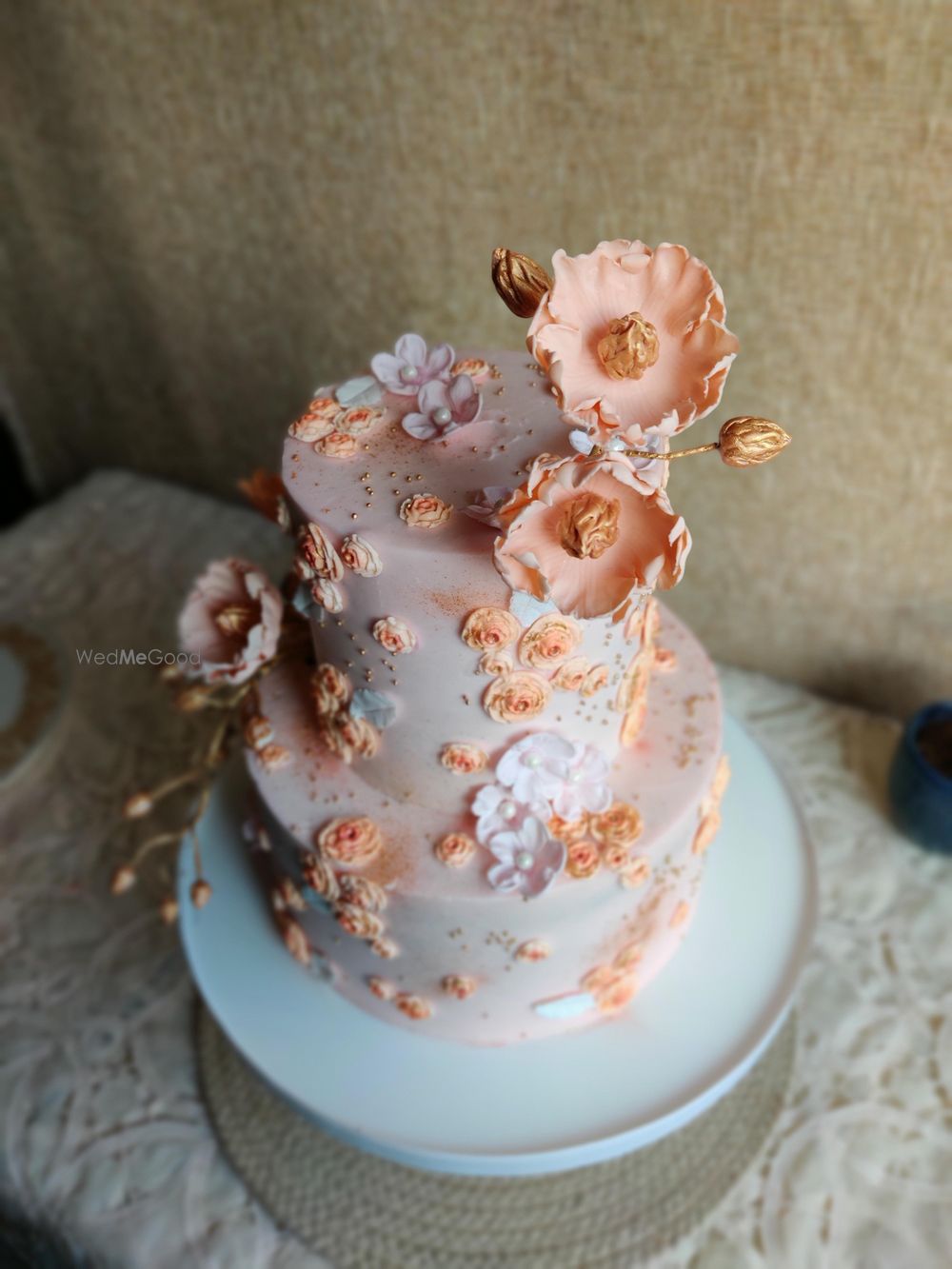 Photo From Florentine Floral Cake - By Nicky's Cafe and Fine Pastries