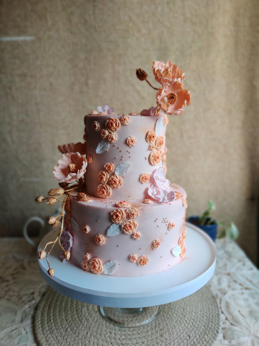 Photo From Florentine Floral Cake - By Nicky's Cafe and Fine Pastries