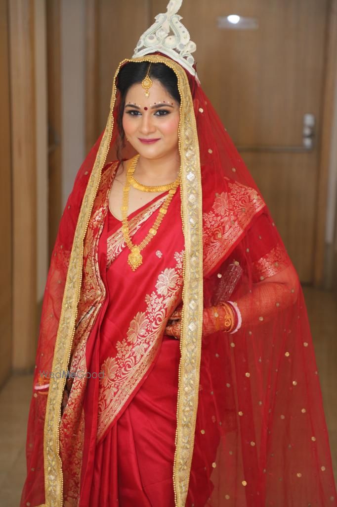 Photo From Radhikay Banerjee Bengali Bride - By Anubha Choudhary Makeup