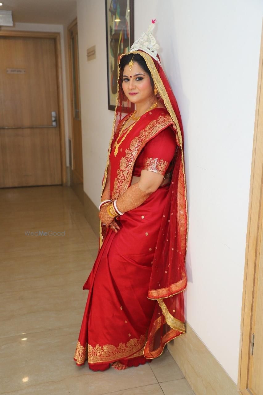 Photo From Radhikay Banerjee Bengali Bride - By Anubha Choudhary Makeup