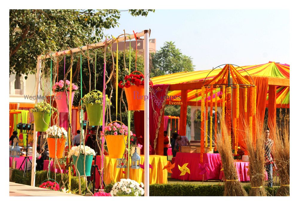 Photo From An Exquisite Mehandi decor~e. - By Purple Grapes Weddings & Event Planner