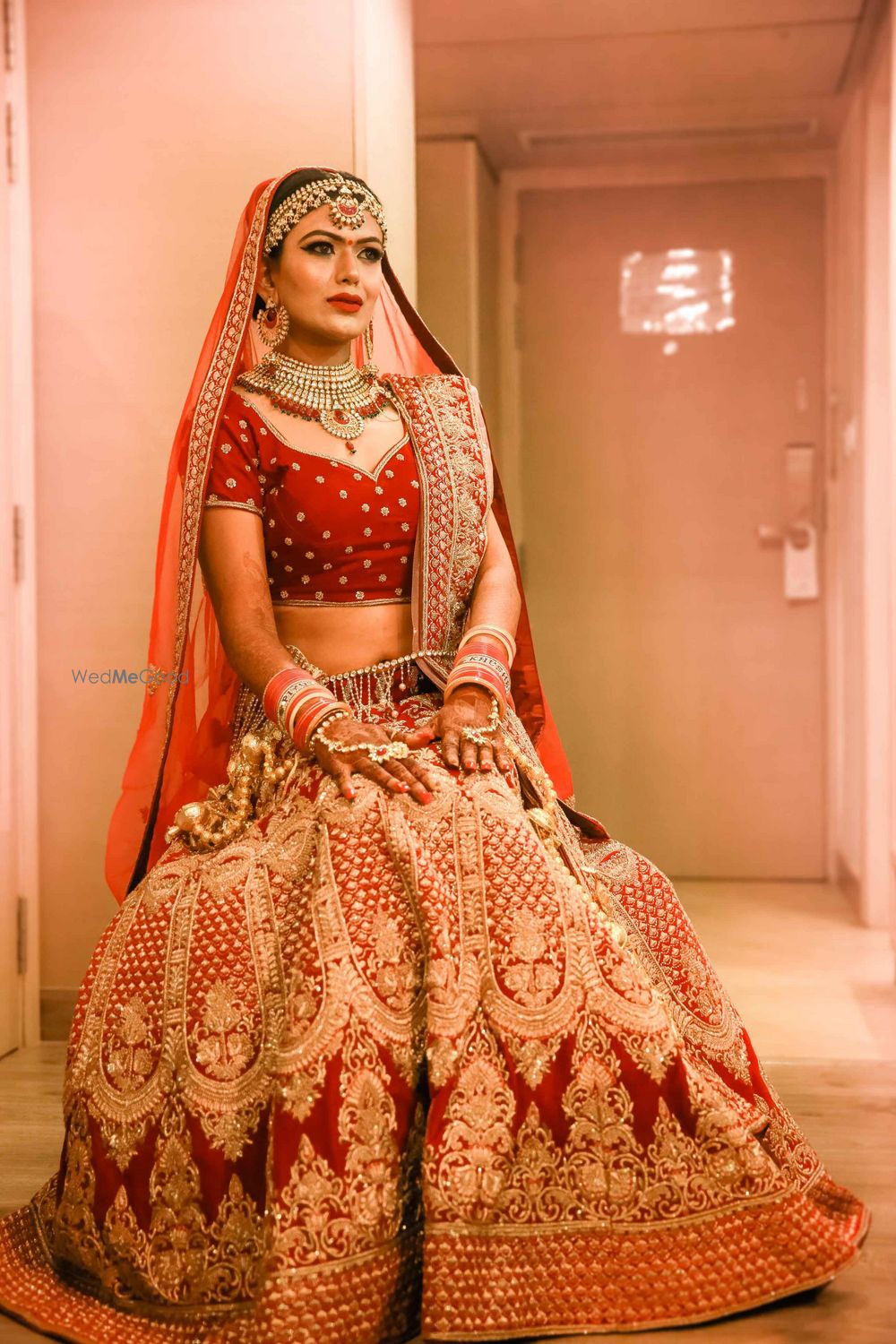 Photo From Nothing can dim the light that comes from within. Happy bride, beautiful bride. - By Makeovers by Anchal