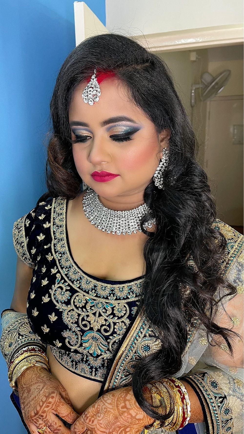 Photo From Bengali bride reception  - By Get Sparkled by Aenaz Khan 
