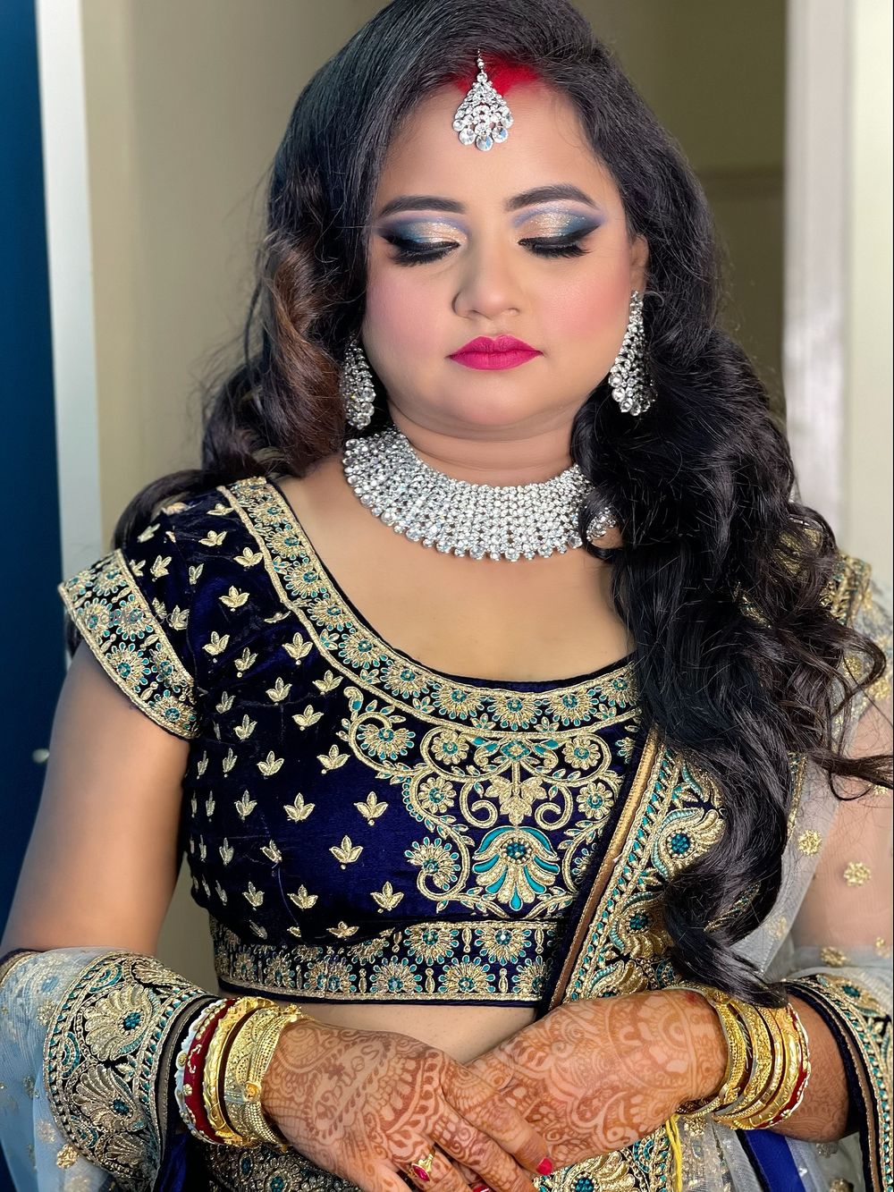 Photo From Bengali bride reception  - By Get Sparkled by Aenaz Khan 