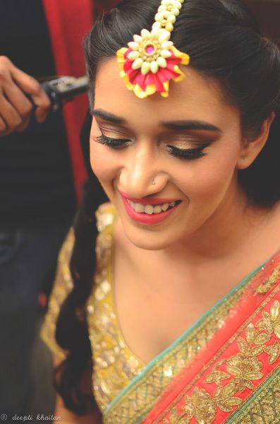 Photo From Chandrika's Mehendi - By Deepti Khaitan Makeup