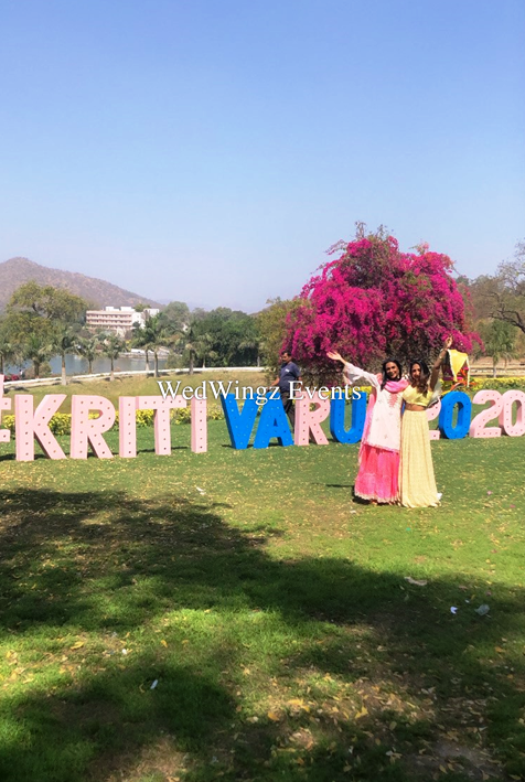 Photo From Kriti and Varun's Mehndi at The LaLiT Laxmi Vilas Palace - By WedWingz Events