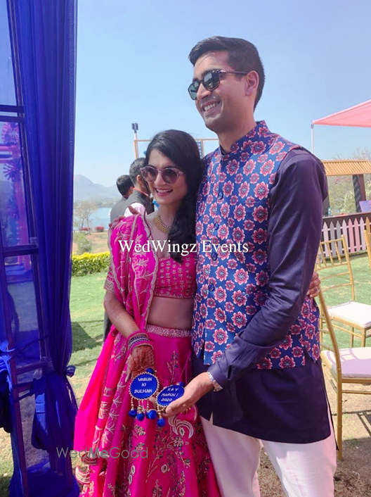 Photo From Kriti and Varun's Mehndi at The LaLiT Laxmi Vilas Palace - By WedWingz Events