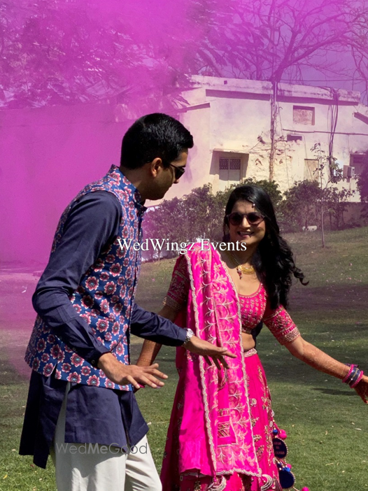 Photo From Kriti and Varun's Mehndi at The LaLiT Laxmi Vilas Palace - By WedWingz Events