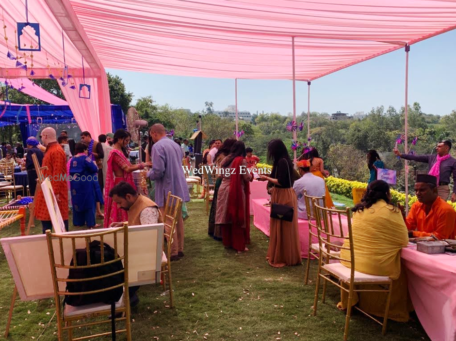 Photo From Kriti and Varun's Mehndi at The LaLiT Laxmi Vilas Palace - By WedWingz Events