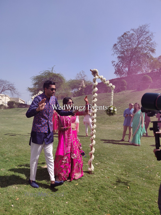 Photo From Kriti and Varun's Mehndi at The LaLiT Laxmi Vilas Palace - By WedWingz Events