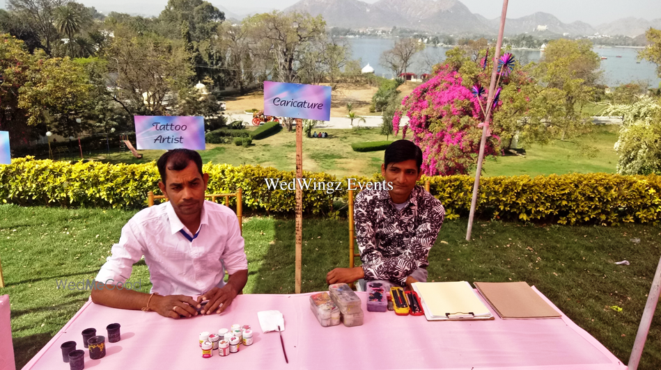 Photo From Kriti and Varun's Mehndi at The LaLiT Laxmi Vilas Palace - By WedWingz Events