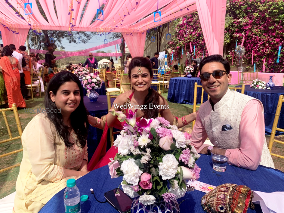 Photo From Kriti and Varun's Mehndi at The LaLiT Laxmi Vilas Palace - By WedWingz Events