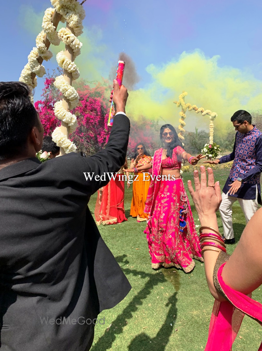 Photo From Kriti and Varun's Mehndi at The LaLiT Laxmi Vilas Palace - By WedWingz Events