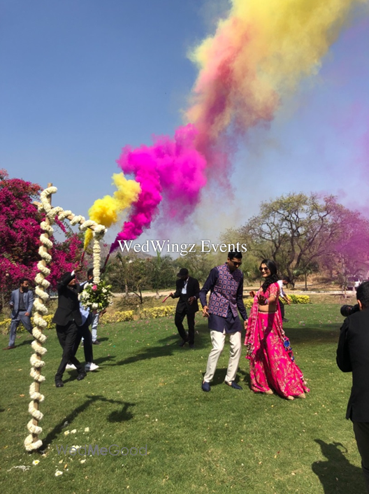 Photo From Kriti and Varun's Mehndi at The LaLiT Laxmi Vilas Palace - By WedWingz Events