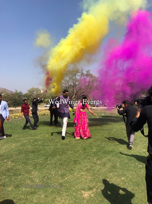 Photo From Kriti and Varun's Mehndi at The LaLiT Laxmi Vilas Palace - By WedWingz Events