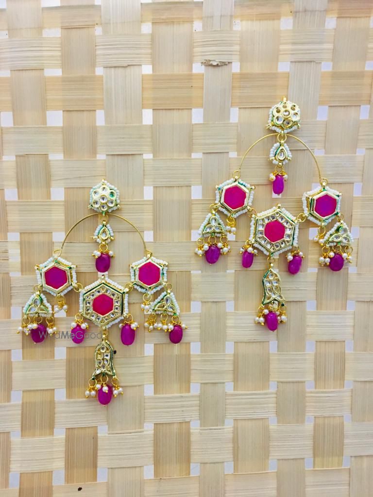 Photo From kundan Earrings - By Guru Gi Jewellery House