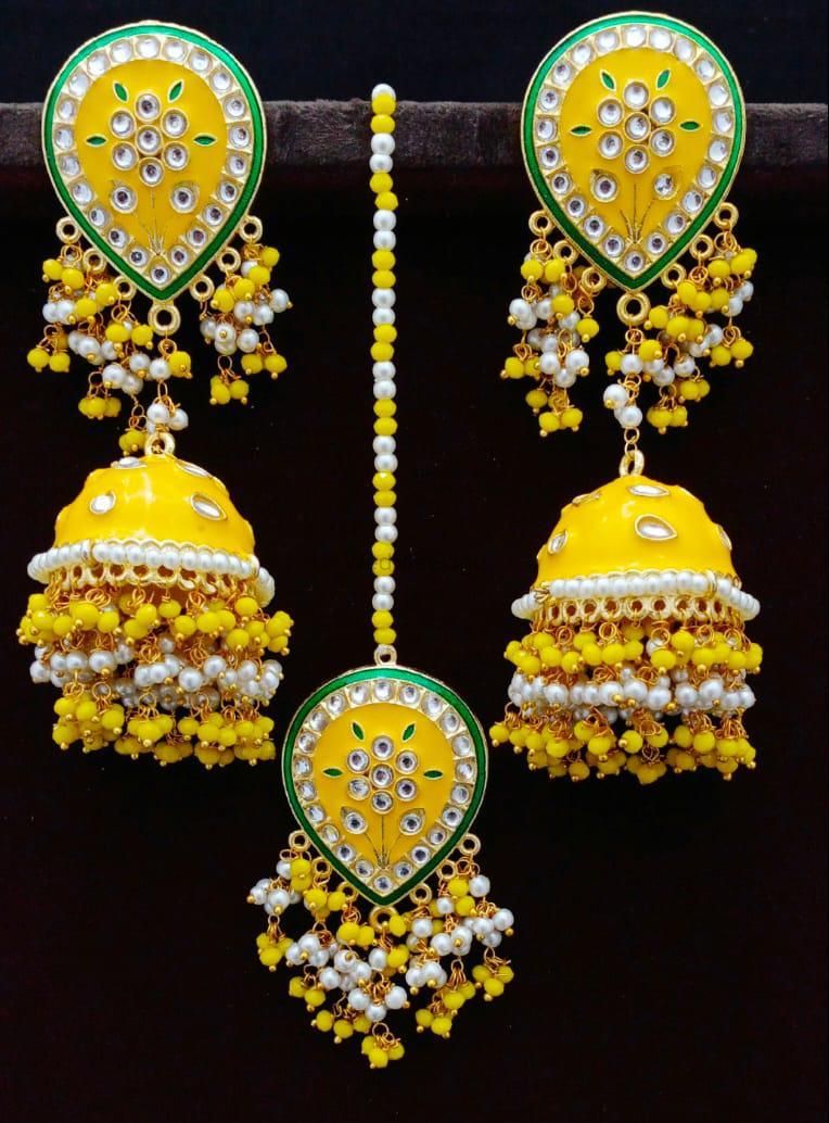 Photo From kundan Earrings - By Guru Gi Jewellery House