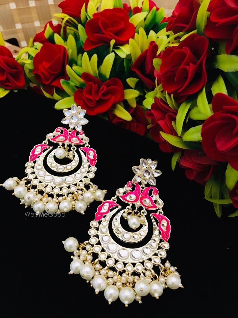 Photo From kundan Earrings - By Guru Gi Jewellery House