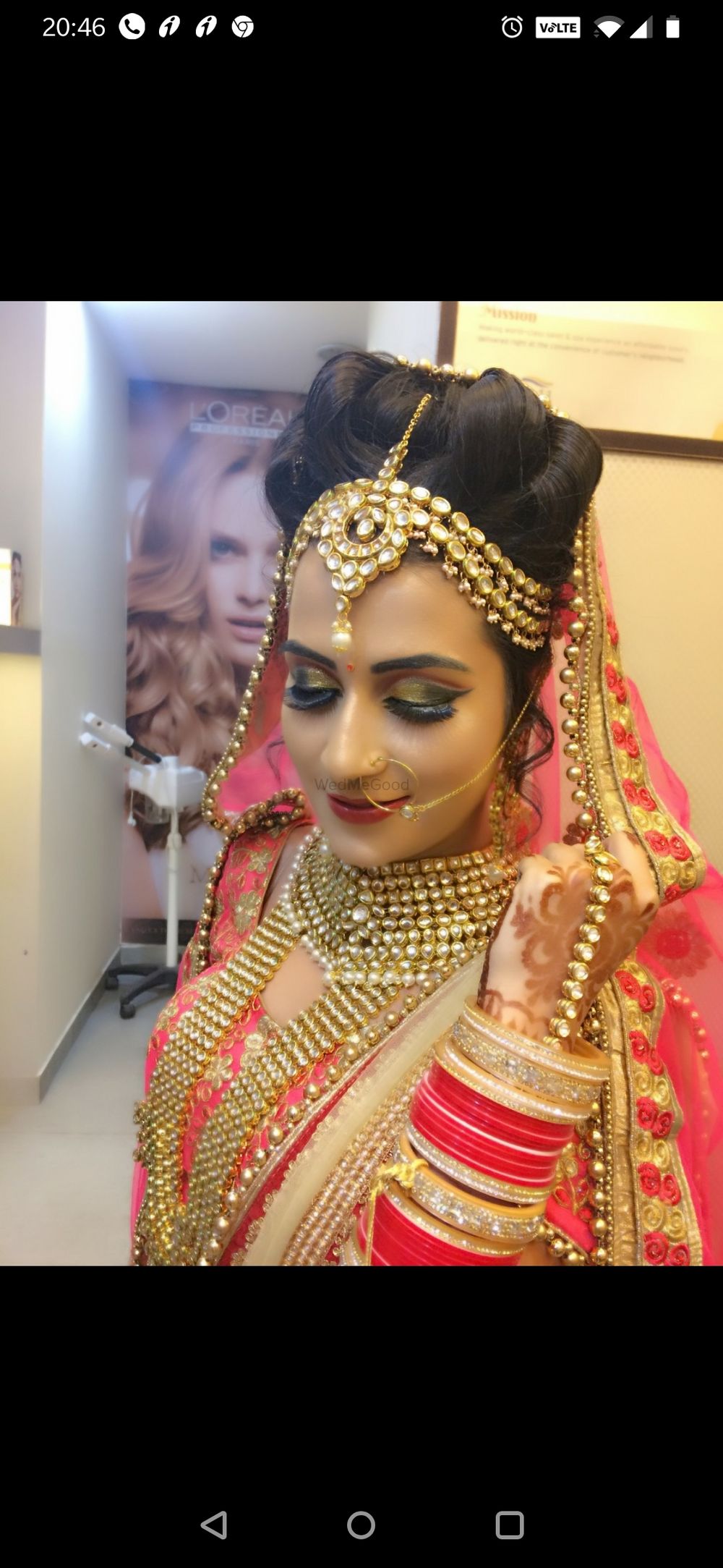 Photo From Neha Arabic Look Bride - By Anubha Choudhary Makeup