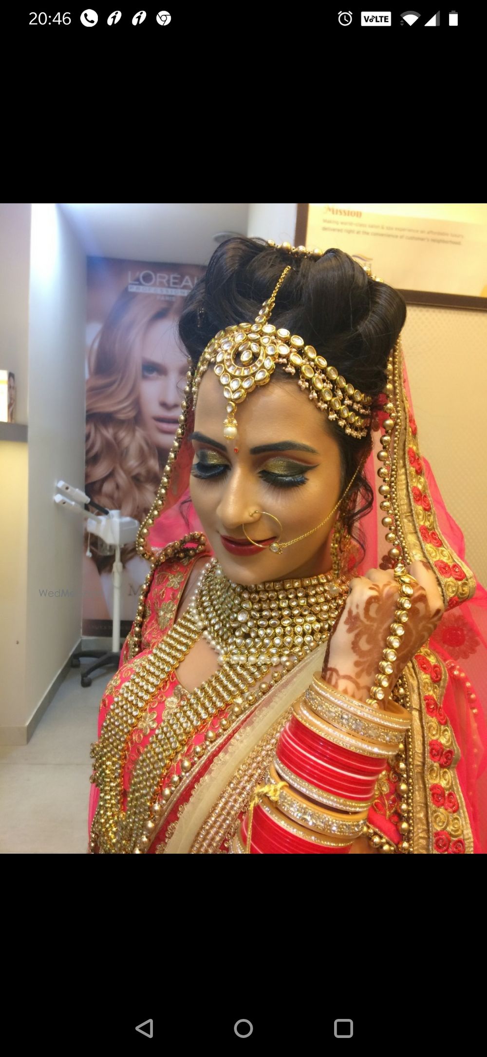 Photo From Neha Arabic Look Bride - By Anubha Choudhary Makeup