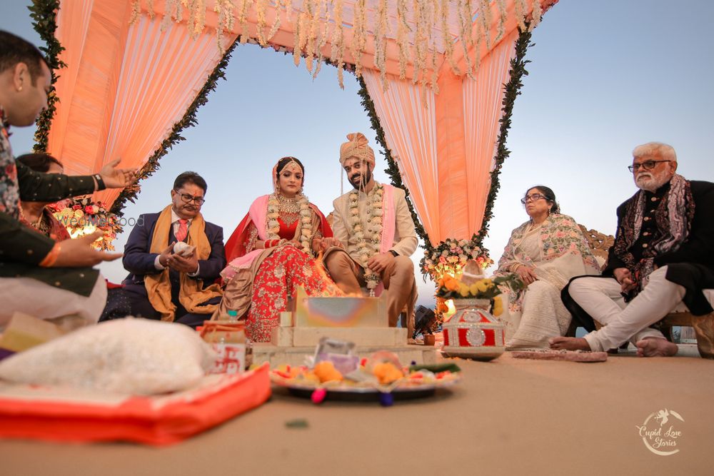 Photo From Shivani & Dhruva JW Marriott - By Cupid Love stories