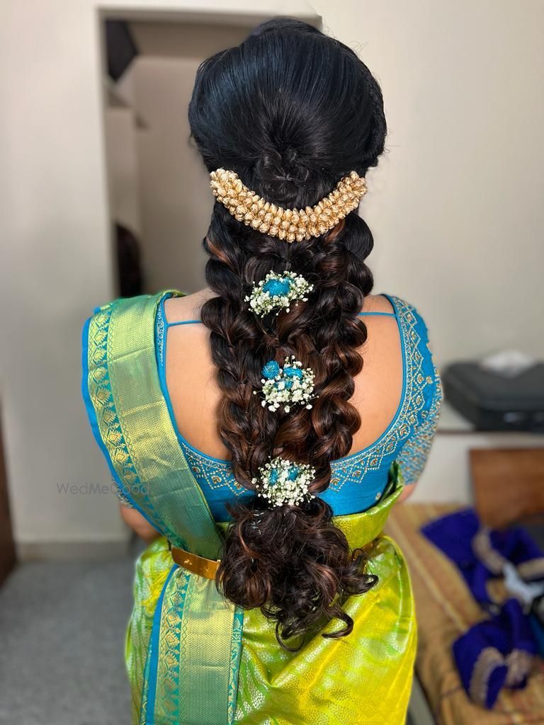 Photo From Bridal Hairstyles - By Makeup by Akshatha Prasad