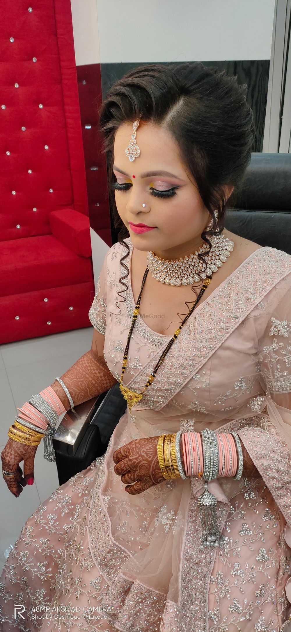 Photo From reception airbrush makeup - By Desi Touch Makeup Studio