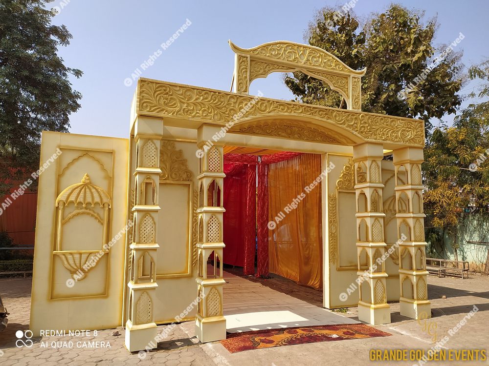 Photo From Grand Wedding Enterance Gates - By Grande Golden Events