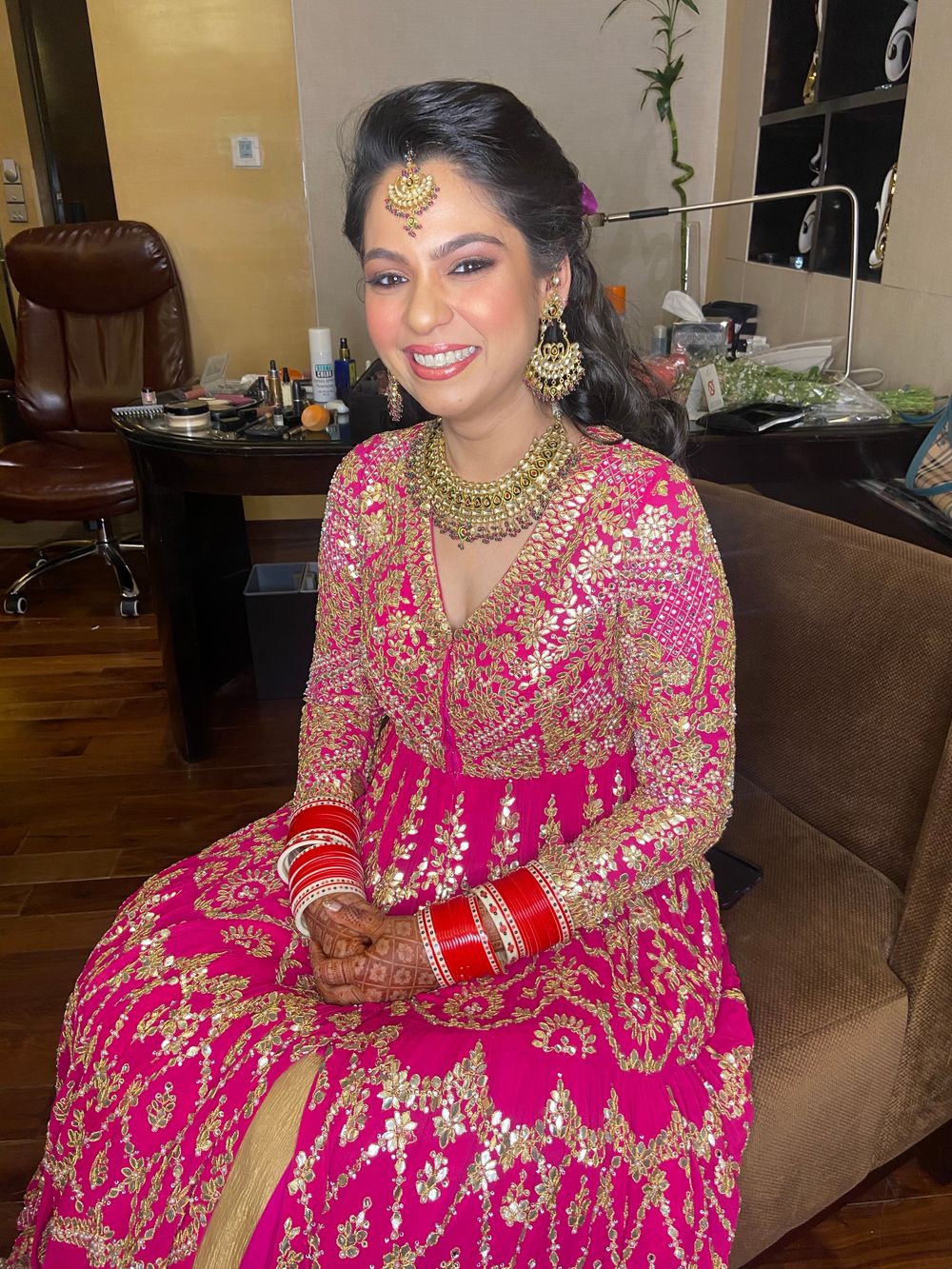 Photo From Kanika Reception - By Makeovers by Seerjana