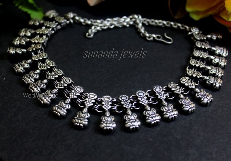 Photo From Oxidised and silver jewellery - By Sunanda Jewel's