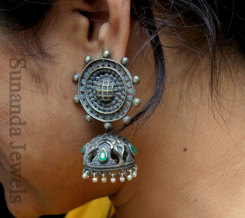 Photo From Oxidised and silver jewellery - By Sunanda Jewel's
