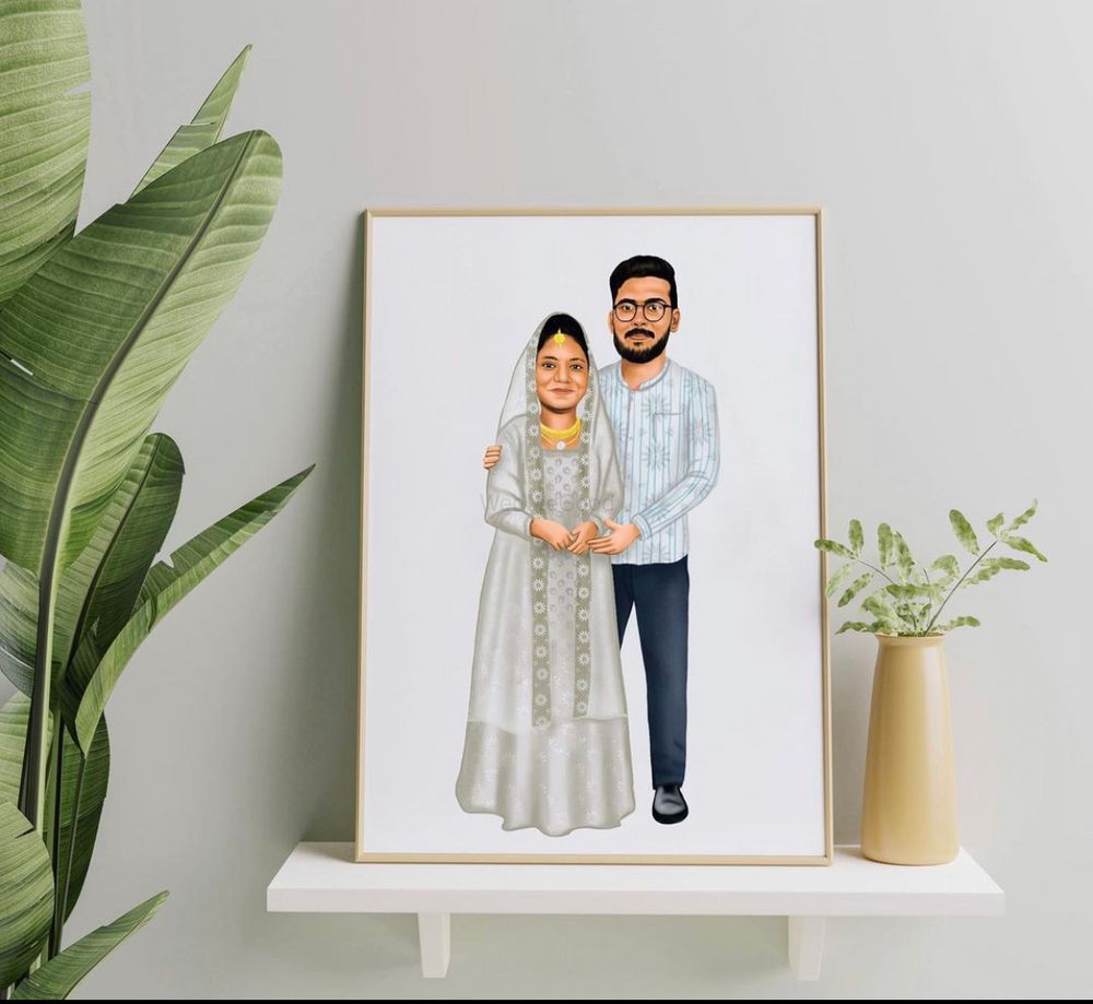 Photo From Couple Caricature  - By Kraft Wedding Cards
