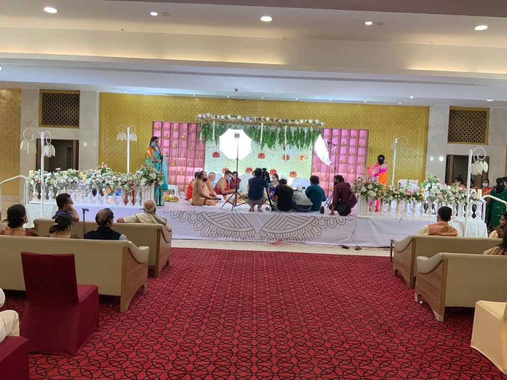 Photo From Lotus Theme Engagement - By Eventina Decors